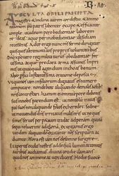 Ms. 197 f.1r Rule of St. Benedict