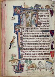 The Crucifixion, from the Packham-Clifford Hours, Use of Sarum, c.1314-31