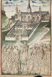 Life of William of Wykeham by Thomas Chaundler (Ms. New Coll 288, f3r)