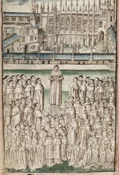 Life of William of Wykeham by Thomas Chaundler (Ms. New Coll 288, f3v)