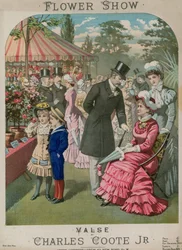 Musical Score for Flower Show, a Waltz by Charles Coote Jr