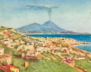Naples, The Town and Bay