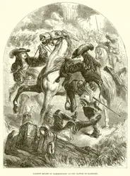 Narrow Escape of Marlborough at the Battle of Ramillies