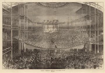 National Temperance Festival at the Crystal Palace