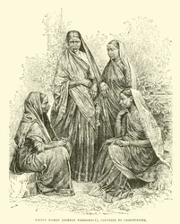 Native Women Converts to Christianity