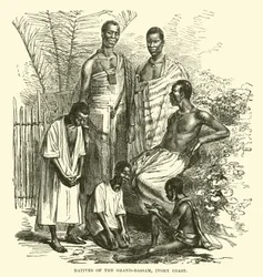 Natives of the Grand-Bassam, Ivory Coast