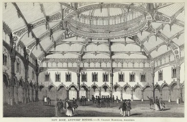 New Roof, Antwerp Bourse