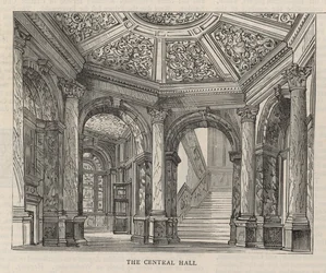 New Building of the Constitutional Club in Northumberland Avenue: The Central Hall