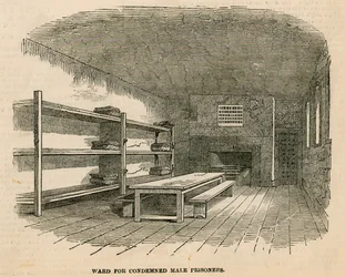 Newgate Prison. Ward for Condemned Prisoners