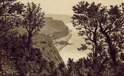 North Devon: Clovelly from the Hobby Drive