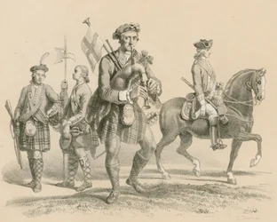 Old Highland Brigade and Life Guardsman