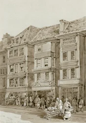 Old Houses in Aldersgate Street