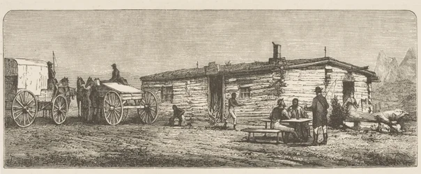 Old Post Station near Denver