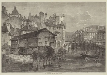 Old Tanneries on the Rhone, Geneva