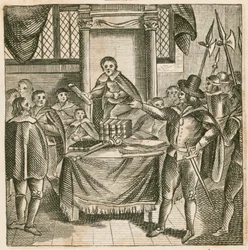 Oliver Cromwell Dismissing the Rump Parliament