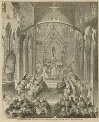 Opening of the Church of St. Mary