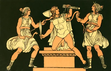 Orestes and the Furies