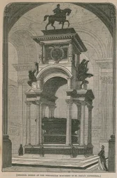 Original design of the Wellington Monument