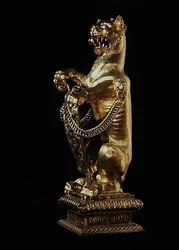 Ounce in the Form of a Panther with Removable Head