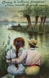 Owing to Extreme Pressure I Am Unable to Write More