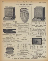 Page from Army and Navy Stores Catalogue