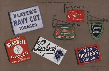Page from Jordans Enamelled Signs