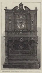 Paris Exhibition, Cabinet by Messers Jackson and Graham, London, Grand Prix