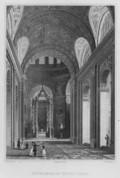 Paris, Interieur De Notre Dame