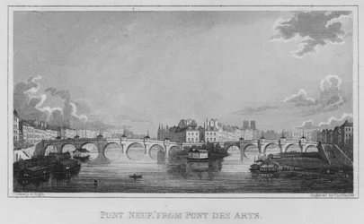 Paris, Pont Neuf, from Pont Des Arts