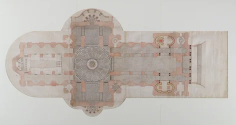 Paving plan of St. Paul
