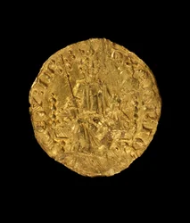 Penny of King Henry III, 1257-58 (gold)
