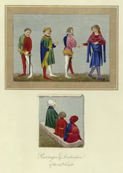 Personages of distinction of the 14th Century