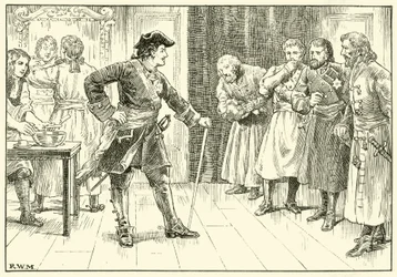 Peter the Great Makes Nobles Shave Their Beards