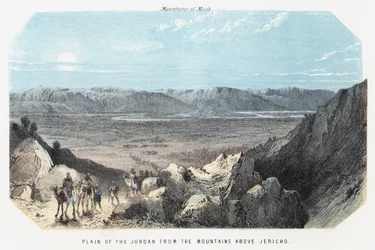 Plain of the Jordan from the Mountains above Jericho