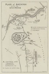 Plan of Bacninh with its Environs