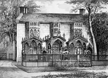 Plas Newydd, near Llangollen, Wales, the seat of Lady Eleanor Butler and Miss Ponsonby