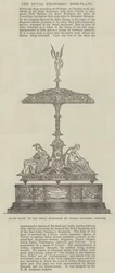 Plate Given to the Royal Engineers by Indian Engineer Officers (engraving)