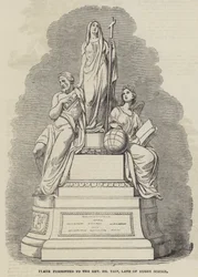 Plate presented to the Reverend Dr Tait, late of Rugby School