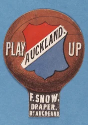 Play Up Aukland. F. Snow. Draper. BP. Auckland