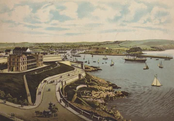 Plymouth: Biological Institute and Cattewater