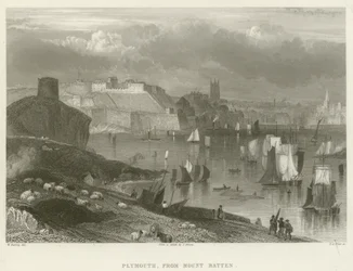 Plymouth, from the Mount Batten