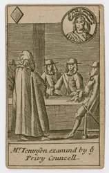 Popish Plot Playing Card, 1679