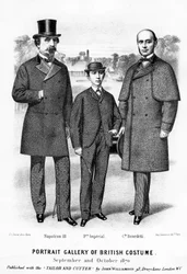 Portrait Gallery of British Costume, published with the Tailor and Cutter, 1870