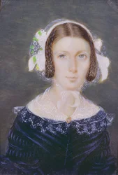 Portrait Miniature of Fanny Brawne