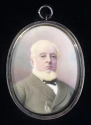 Portrait miniature of Warren de la Rue