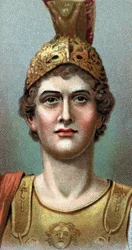Portrait of Alexander the Great (356-323 BC) (from series 