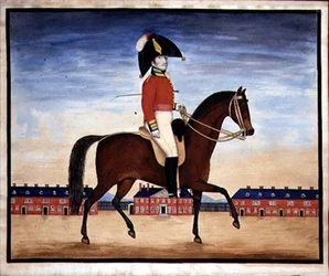 Portrait of Captain William Manfull of the 3rd King