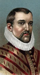 Portrait of Christopher Columbus (Cristoforo Colombo, Cristobal Colon) (1451-1506) - From Series 