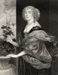 Portrait of Dorothy Sidney, Countess of Sunderland, from Lodges British Portraits, 1823