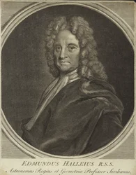 Portrait of Edmond Halley